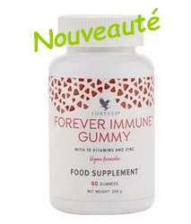nouveauté forever gummy renforce les défenses immunitaires